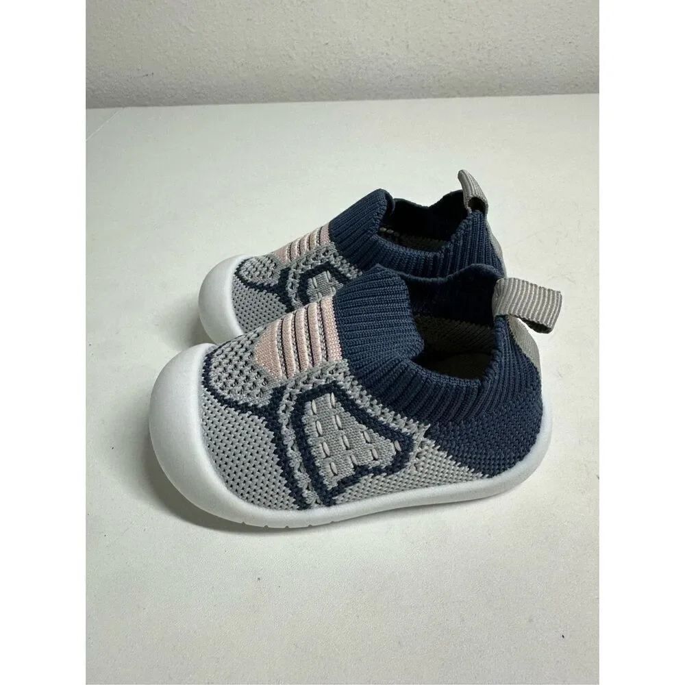 NWOT Baby Anti-slip Breathable Soft Bottom Slippers Size 20 Eu/4,5 US